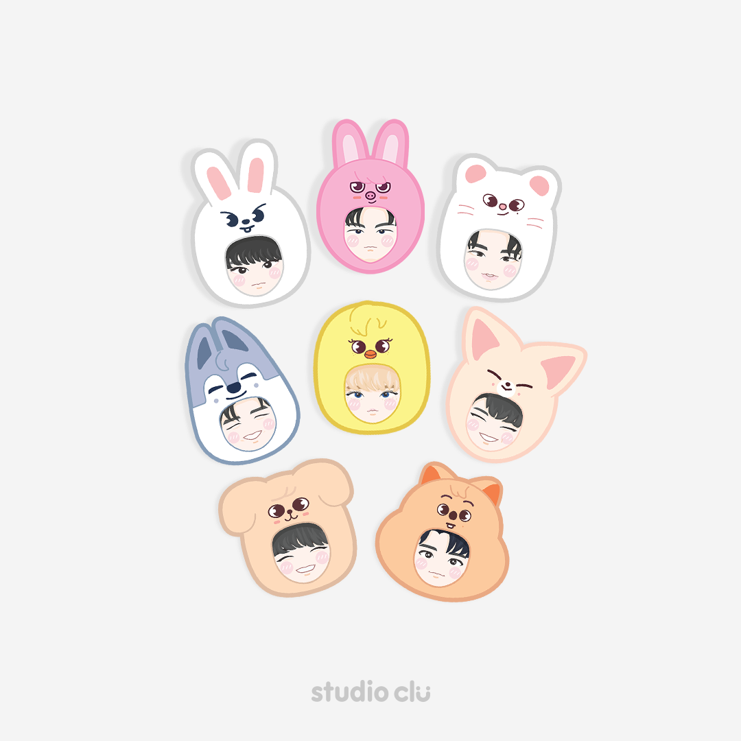 STRAY KIDS SKZOO KPOP Fan Art Waterproof Stickers