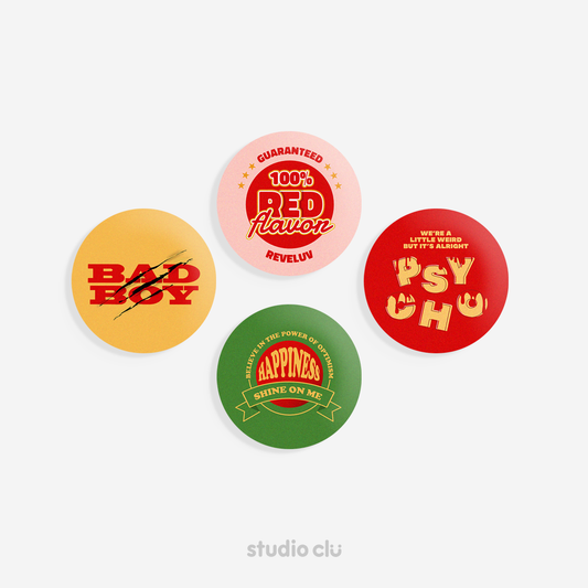 RED VELVET KPOP Fan Art 1.75" Button Pin Badge