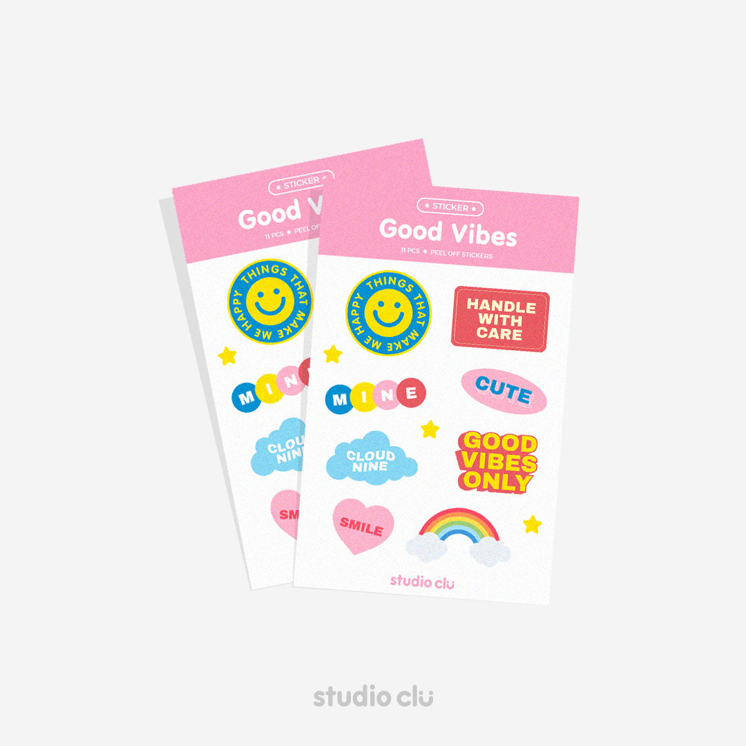 Good Vibes Sticker Sheet