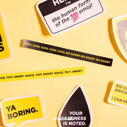 Brooklyn Nine-Nine Series Fan Art Waterproof Sticker Set