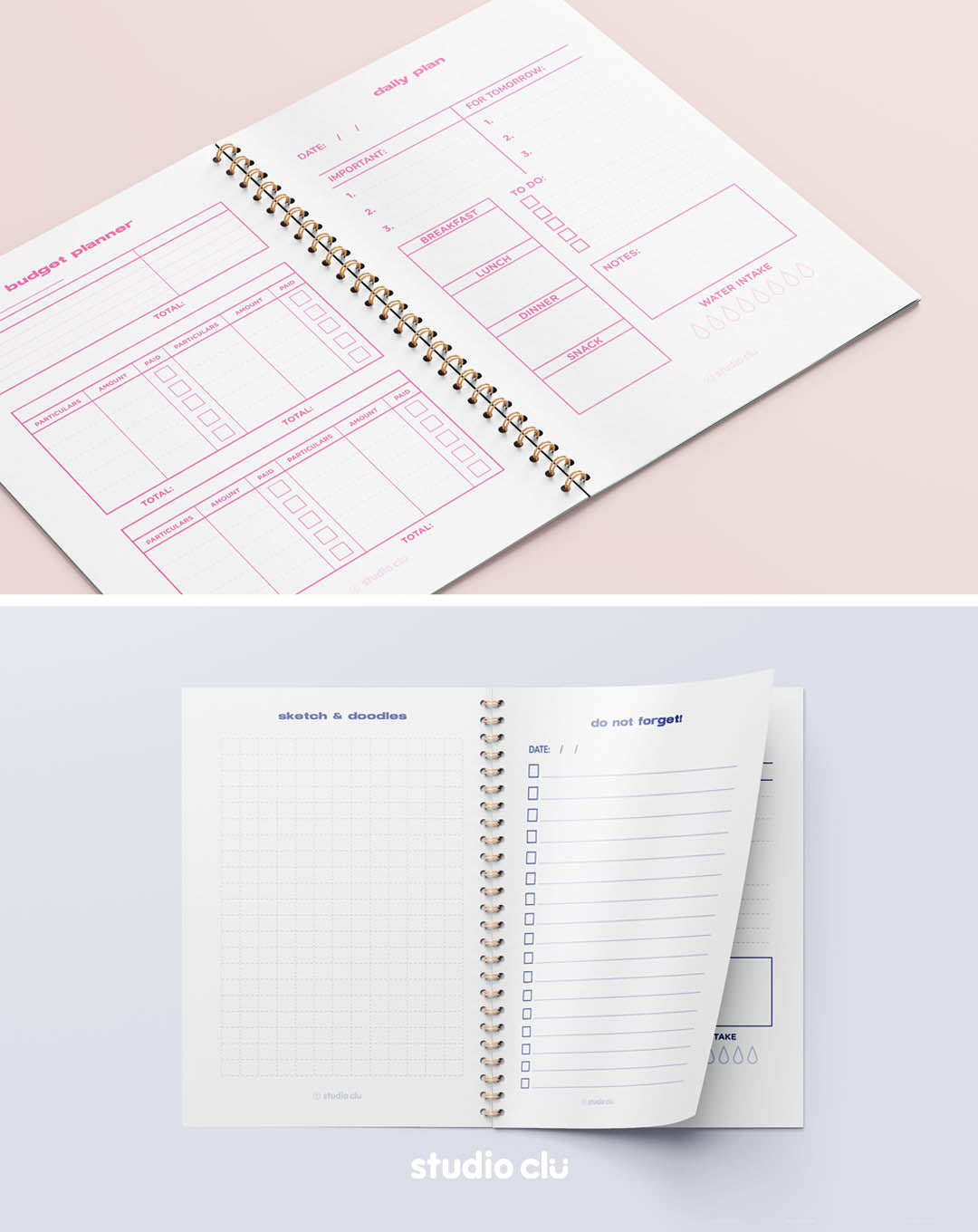 Undated Planners Digital & Printable