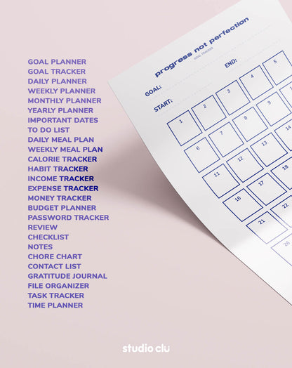 Undated Planners Digital & Printable