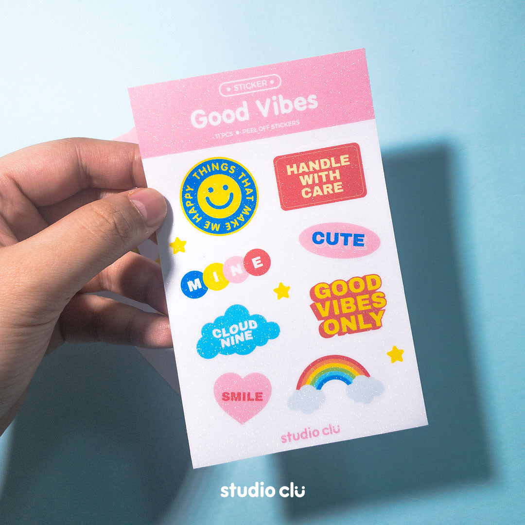 Good Vibes Sticker Sheet