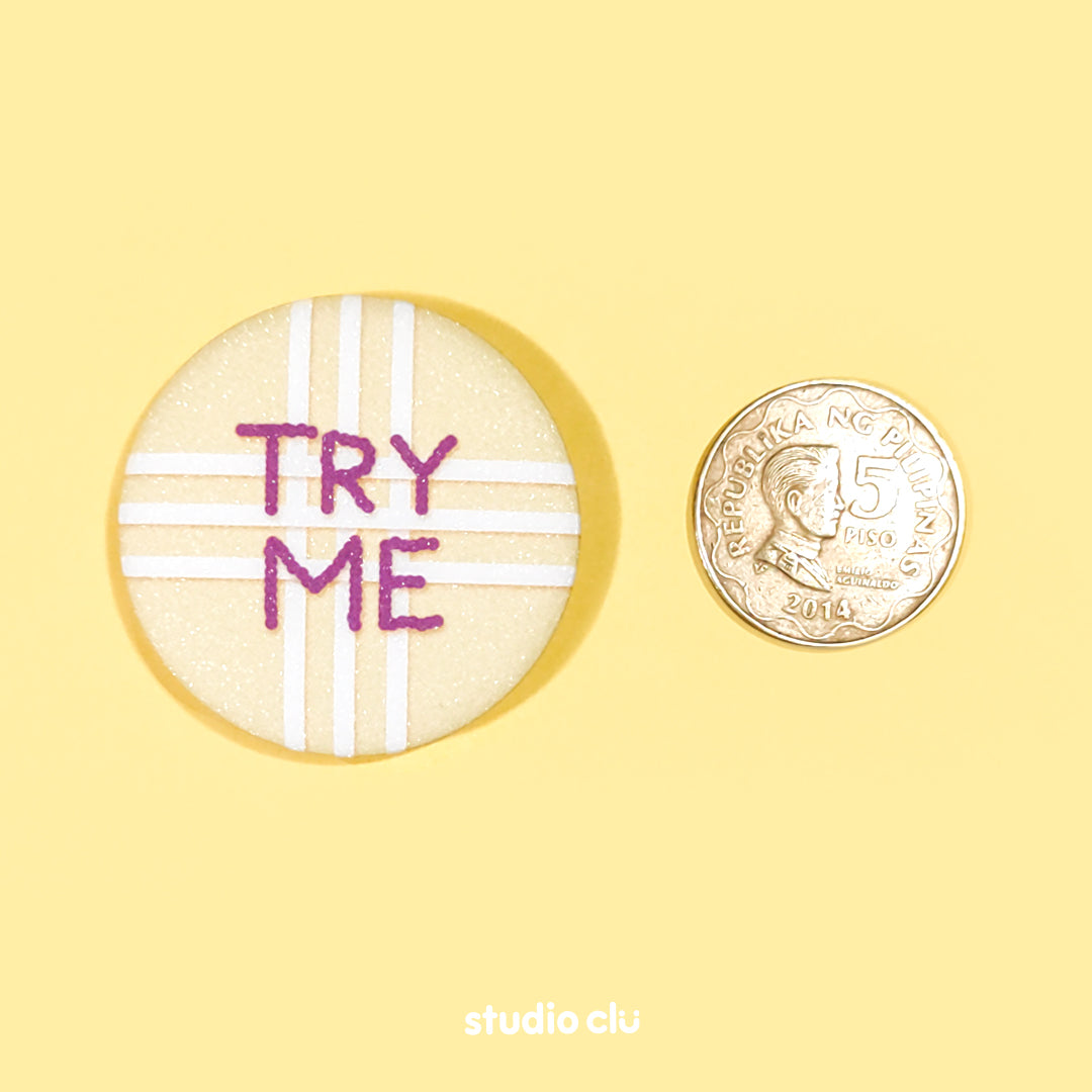 Alice In Wonderland 1.75" Fan Art Button Pin Badge