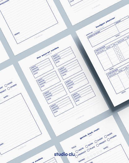 Undated Planners Digital & Printable