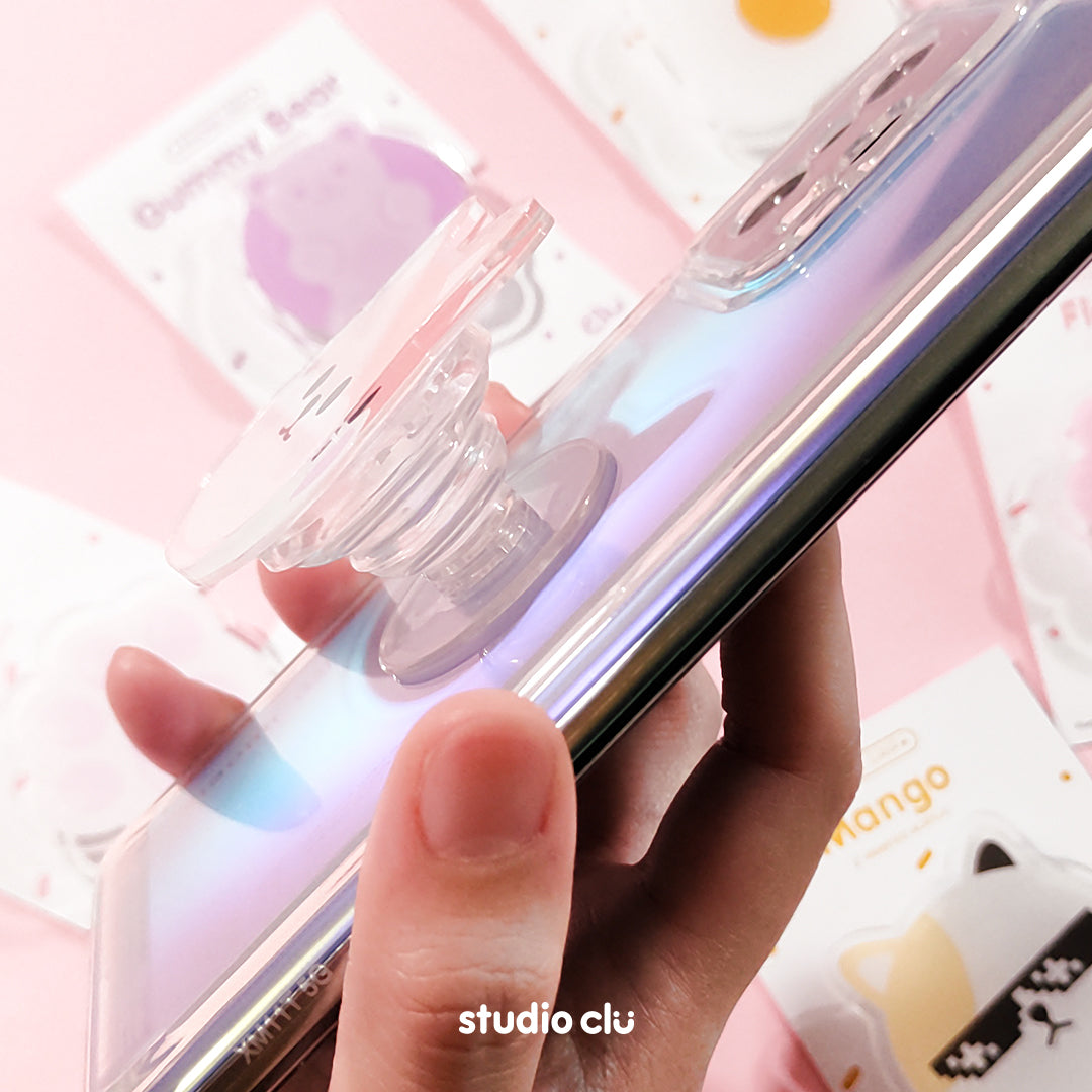 Cute Acrylic Mobile Phone Grip Holder