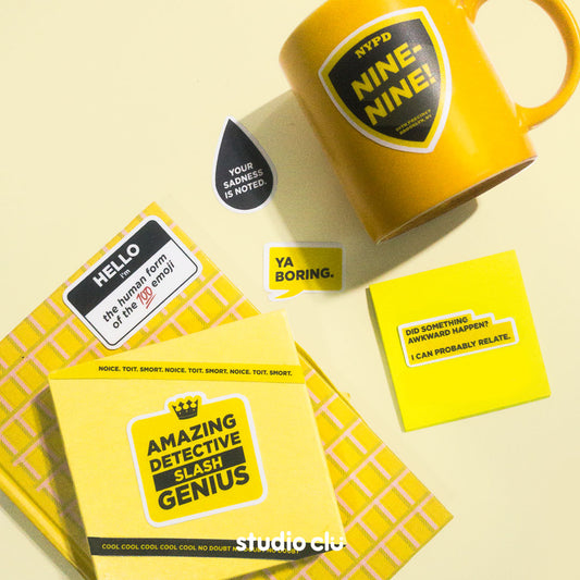 Brooklyn Nine-Nine Series Fan Art Waterproof Sticker Set