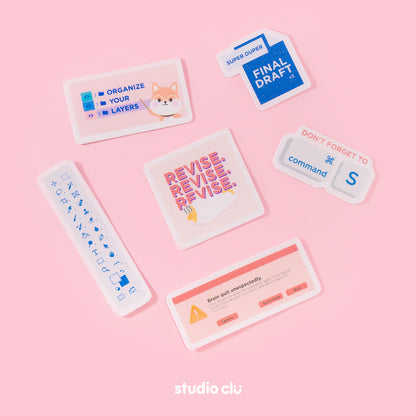 Designer Art Waterproof Sticker Set