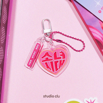 KPOP Fan Art Acrylic Charm Chain Keyrings