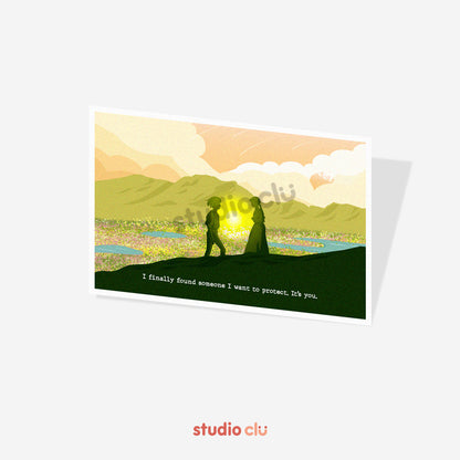 Ghibli Fan Art Print Postcards