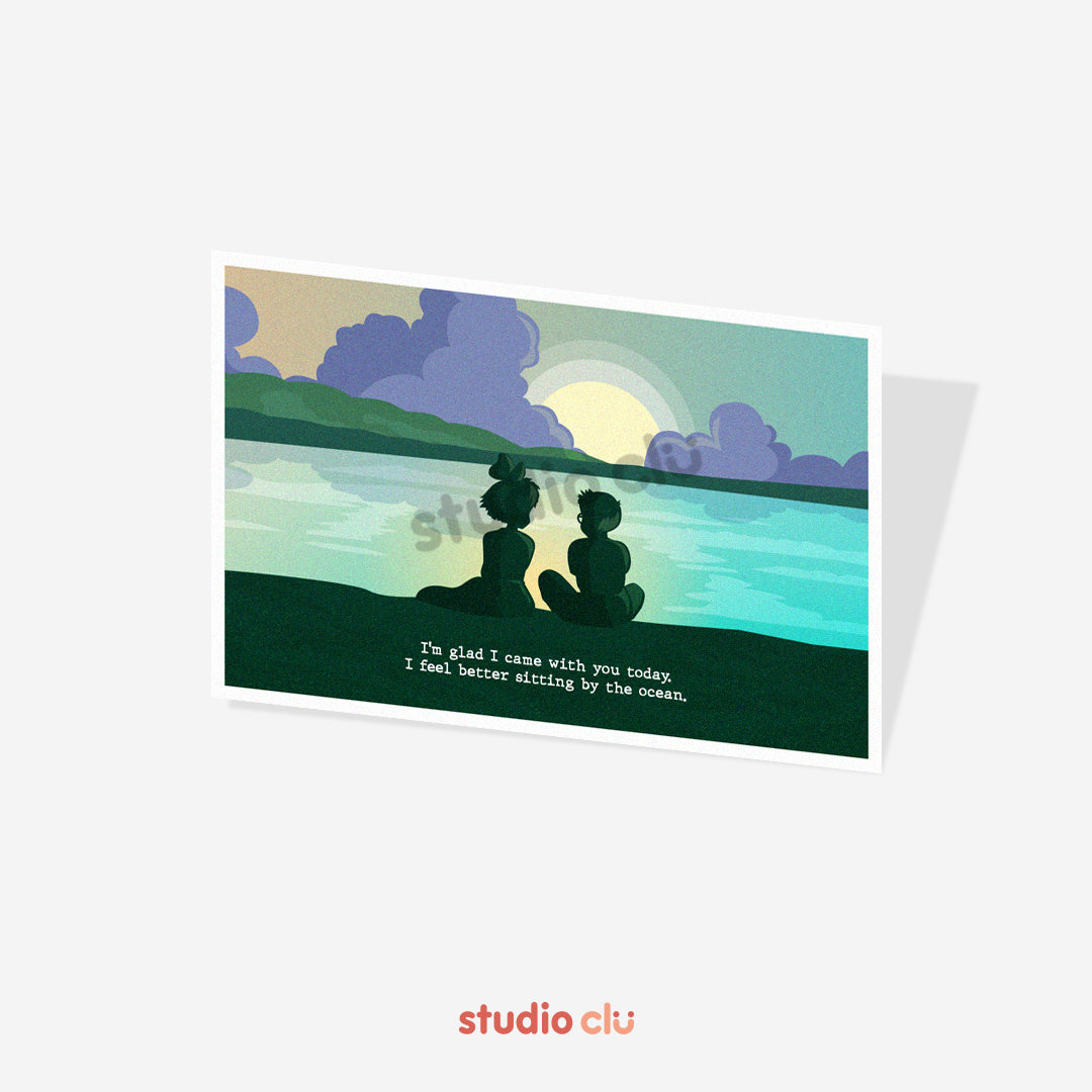 Ghibli Fan Art Print Postcards