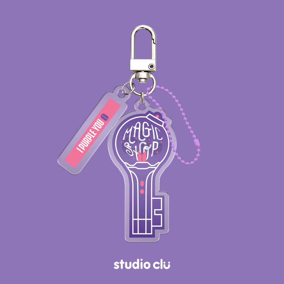 KPOP Fan Art Acrylic Charm Chain Keyrings