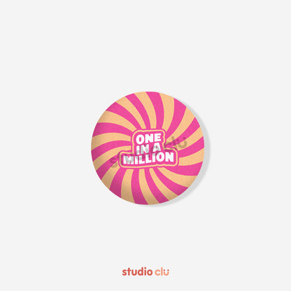 TWICE KPOP 1.75" Fan Art Button Pin Badge