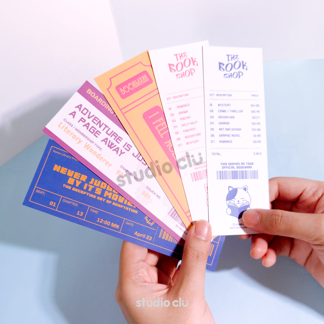 Cute Aesthetic Paper Bookmarks