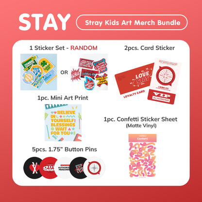 KPOP Fan Art Merch Bundle Kit