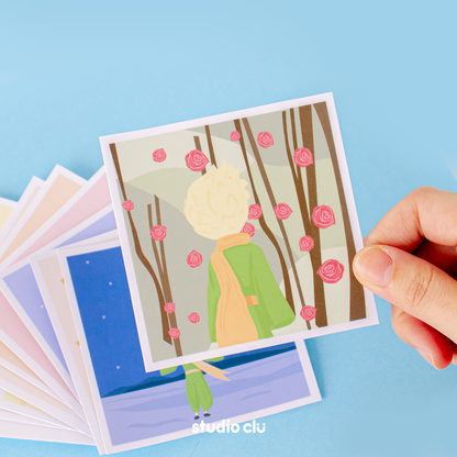 The Little Prince Fan Art Print Postcards