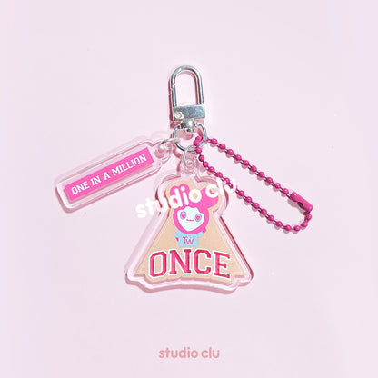 KPOP Fan Art Acrylic Charm Chain Keyrings