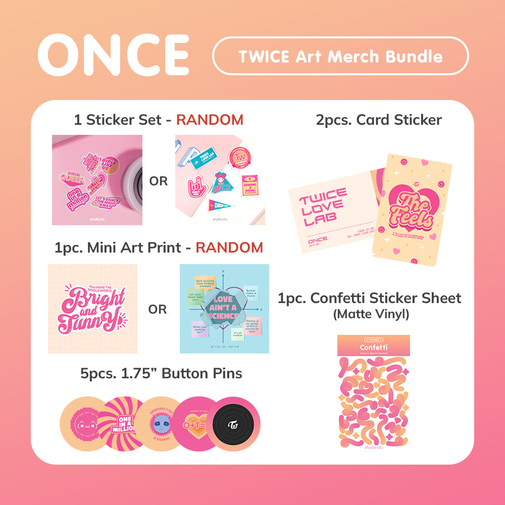 KPOP Fan Art Merch Bundle Kit