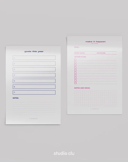 Undated Planners Digital & Printable