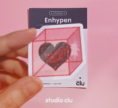 ENHYPEN KPOP Fan Art Waterproof Sticker Set